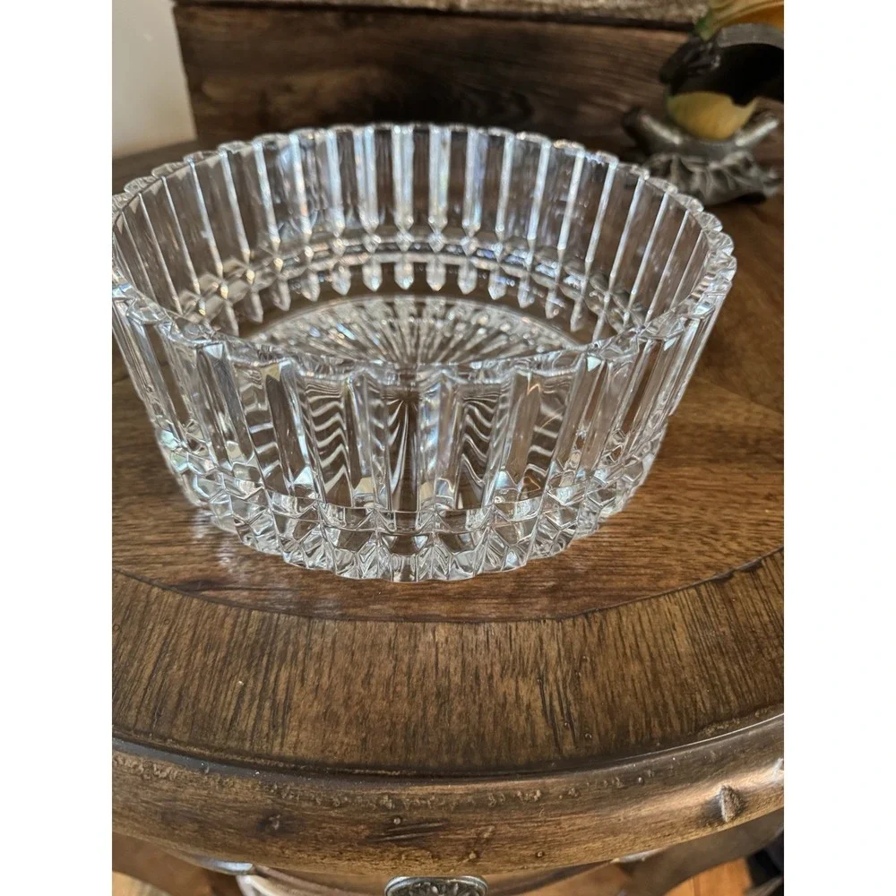 Heavy crystal Fruit bowl 9
